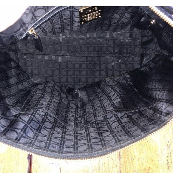 RAFE Black Crocodile-Embossed Leather Tote Bag - Picture 10 of 15